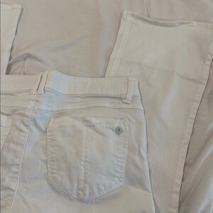 Democracy Women's White Boot Cut Jeans “Ab” solution